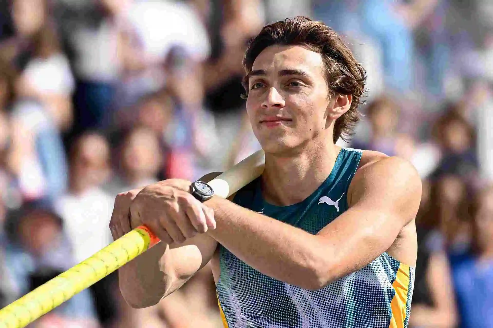 Pole Vault World Record Duplantis in Paris Olympics 2024