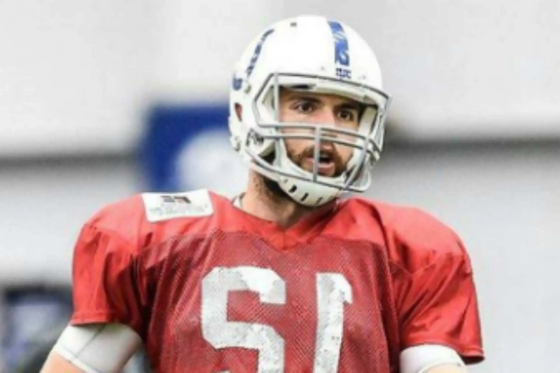 Andrew Luck Appears on 'Pardon My Take' Podcast and Signs Infamous Banner